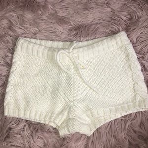 winter aerie pj shorts